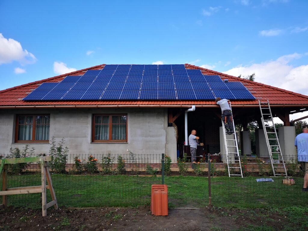 Napelem telepítés MEV Solar Háztető